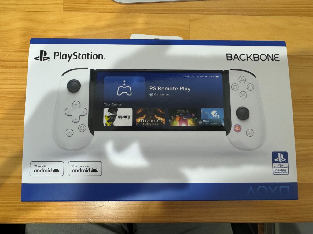 SONY PlayStation公認のBackboneを購入して使ってみた。